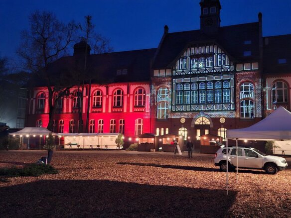 Weihnachtsmarktvorbereitungen Beelitz-Heilstätten - www.dieheilstaette.de