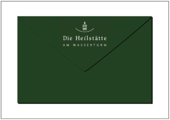 Doppelseitiger Druck - Gutschein A4 Die Heilstätte - Design 1 _Vorderseite